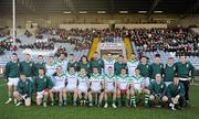 24 October 2010; The Moorefield squad. AIB GAA Football Leinster Club Senior Championship Quarter-Final, Moorefield v Portlaoise, O'Moore Park, Portlaoise, Co. Laois. Picture credit: Stephen McCarthy / SPORTSFILE