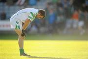 24 October 2010; Patrick Murray, Moorefield, reacts to a missed opportunity. AIB GAA Football Leinster Club Senior Championship Quarter-Final, Moorefield v Portlaoise, O'Moore Park, Portlaoise, Co. Laois. Picture credit: Stephen McCarthy / SPORTSFILE