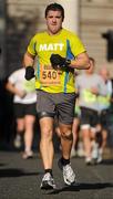 25 October 2010; Matthew Nicholson, Ukraine, in action during the Lifestyle Sports - adidas Dublin Marathon 2010. Picture credit: Barry Cregg / SPORTSFILE