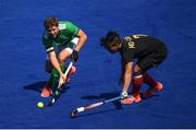 11 August 2016; Ronan Gormley of Ireland in action against Gabriel Ho-Garcia of Canada during the Pool B match between Ireland and Canada at the Olympic Hockey Centre, Deodoro, during the 2016 Rio Summer Olympic Games in Rio de Janeiro, Brazil. Photo by Stephen McCarthy/Sportsfile