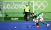 11 August 2016; Paul Gleghorne of Ireland during the Pool B match between Ireland and Canada at the Olympic Hockey Centre, Deodoro, during the 2016 Rio Summer Olympic Games in Rio de Janeiro, Brazil. Photo by Stephen McCarthy/Sportsfile