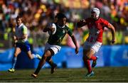 11 August 2016; Rosko Specman of South Africa during the Men's Rugby Sevens semi-final match between Great Britain and South Africa during the 2016 Rio Summer Olympic Games at Deodoro Stadium in Rio de Janeiro, Brazil. Photo by Stephen McCarthy/Sportsfile