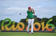 11 August 2016; Rodolfo Cazaubon of Mexico on the 16th tee box during Round 1 of the Men's Strokeplay competition at the Olympic Golf Course, Barra de Tijuca, during the 2016 Rio Summer Olympic Games in Rio de Janeiro, Brazil. Photo by Brendan Moran/Sportsfile