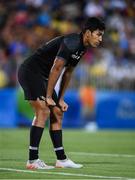 11 August 2016; Rieko Ioane of New Zealand during the Men's Rugby Sevens placing 5-6 match between New Zealand and Argentina during the 2016 Rio Summer Olympic Games at Deodoro Stadium in Rio de Janeiro, Brazil. Photo by Stephen McCarthy/Sportsfile