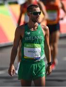 12 August 2016; Alex Wright of Ireland ahead of the Men's 20km Walk Final at Pontal, Barra da Tijuca, during the 2016 Rio Summer Olympic Games in Rio de Janeiro, Brazil. Photo by Ramsey Cardy/Sportsfile