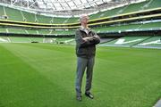 20 September 2010; Former Republic of Ireland manager Jack Charlton at launch of Airtricity's new 'Biggest Save' campaign which will save homes a phenomenal 20% on their domestic gas rates, Aviva Stadium, Lansdowne Road, Dublin. Picture credit: David Maher / SPORTSFILE