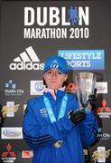 25 October 2010; Women's second place Kateryna Stetsenko, Ukraine, at the Lifestyle Sports - adidas Dublin Marathon 2010. Dublin. Picture credit: Stephen McCarthy / SPORTSFILE