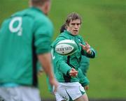 29 October 2010; Ireland's Andrew Trimble in action during squad training ahead of their Autumn International game against South Africa on November the 6th. Ireland Rugby Squad Training, University of Limerick, Limerick. Picture credit: Matt Browne / SPORTSFILE