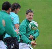 29 October 2010; Ireland's Ronan O'Gara in action during squad training ahead of their Autumn International game against South Africa on November the 6th. Ireland Rugby Squad Training, University of Limerick, Limerick. Picture credit: Matt Browne / SPORTSFILE
