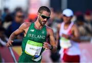 12 August 2016; Alex Wright of Ireland in action during the Men's 20km Walk Final at Pontal, Barra da Tijuca, during the 2016 Rio Summer Olympic Games in Rio de Janeiro, Brazil. Photo by Ramsey Cardy/Sportsfile