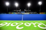 12 August 2016; A general view ahead of the Pool B match between Ireland and Argentina at the Olympic Hockey Centre, Deodoro, during the 2016 Rio Summer Olympic Games in Rio de Janeiro, Brazil. Photo by Stephen McCarthy/Sportsfile