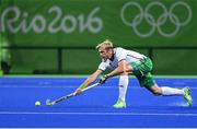 12 August 2016; Conor Harte of Ireland in action during the Pool B match between Ireland and Argentina at the Olympic Hockey Centre, Deodoro, during the 2016 Rio Summer Olympic Games in Rio de Janeiro, Brazil. Photo by Stephen McCarthy/Sportsfile