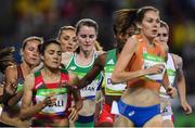12 August 2016; Ciara Mageean of Ireland in action during round 1 of the Women's 1500m in the Olympic Stadium, Maracanã, during the 2016 Rio Summer Olympic Games in Rio de Janeiro, Brazil. Photo by Ramsey Cardy/Sportsfile