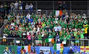 12 August 2016; Supporters during the Pool B match between Ireland and Argentina at the Olympic Hockey Centre, Deodoro, during the 2016 Rio Summer Olympic Games in Rio de Janeiro, Brazil. Photo by Stephen McCarthy/Sportsfile