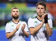 12 August 2016; Kyle Good of Ireland following defeat after the Pool B match between Ireland and Argentina at the Olympic Hockey Centre, Deodoro, during the 2016 Rio Summer Olympic Games in Rio de Janeiro, Brazil. Photo by Stephen McCarthy/Sportsfile