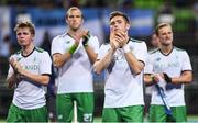 12 August 2016; Ireland players following defeat after the Pool B match between Ireland and Argentina at the Olympic Hockey Centre, Deodoro, during the 2016 Rio Summer Olympic Games in Rio de Janeiro, Brazil. Photo by Stephen McCarthy/Sportsfile