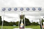 13 August 2016; A general view of the winners cup during Day 1 of the Volkswagen Junior Masters Under 13 Football Tournament at the AUL Complex in Clonshaugh, Dublin. Photo by Sportsfile