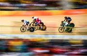 13 August 2016; A general view during the repechage of the Women's Keirin at the Rio Olympic Velodrome, Barra da Tijuca, during the 2016 Rio Summer Olympic Games in Rio de Janeiro, Brazil. Photo by Ramsey Cardy/Sportsfile