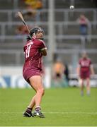 13 August 2016; Niamh McGrath of Galway takes a free during the Liberty Insurance Senior Camogie Championship Semi-Final game between Kilkenny and Galway at Semple Stadium in Thurles, Co Tipperary. Photo by Piaras Ó Mídheach/Sportsfile