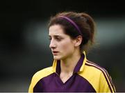 13 August 2016; A dejected Mags D'Arcy of Wexford after the Liberty Insurance Senior Camogie Championship Semi-Final game between Cork and Wexford at Semple Stadium in Thurles, Co Tipperary. Photo by Daire Brennan/Sportsfile