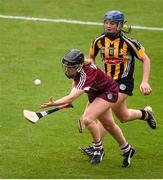 13 August 2016; Lorraine Ryan of Galway in action against Julie Anne Malone of Kilkenny during the Liberty Insurance Senior Camogie Championship Semi-Final game between Galway and Kilkenny at Semple Stadium in Thurles, Co Tipperary. Photo by Ray McManus/Sportsfile