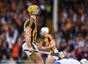 13 August 2016; Colin Fennelly of Kilkenny celebrates scoring his side's second goal against Waterford during the GAA Hurling All-Ireland Senior Championship Semi-Final Replay game between Kilkenny and Waterford at Semple Stadium in Thurles, Co Tipperary. Photo by Ray McManus/Sportsfile