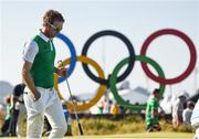 13 August 2016; Seamus Power of Ireland on the 17th during Round 3 of the Men's Strokeplay competition at the Olympic Golf Course, Barra de Tijuca, during the 2016 Rio Summer Olympic Games in Rio de Janeiro, Brazil. Photo by Ramsey Cardy/Sportsfile