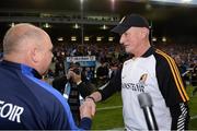 13 August 2016; Kilkenny manager Brian Cody shakes hands with Waterford manager Derek McGrath after the GAA Hurling All-Ireland Senior Championship Semi-Final Replay game between Kilkenny and Waterford at Semple Stadium in Thurles, Co Tipperary. Photo by Piaras Ó Mídheach/Sportsfile