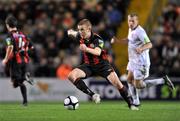 29 October 2010; Paddy Madden, Bohemians, in action against Tom Millar, Dundalk. Airtricity League Premier Division, Bohemians v Dundalk, Dalymount Park, Dublin. Picture credit: Barry Cregg / SPORTSFILE