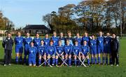 30 October 2010; The Scotland squad. Ladies Shinty / Camogie International, Ireland v Scotland, Ratoath GAA Club, Ratoath, Co. Meath. Picture credit: Alan Place / SPORTSFILE