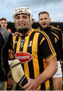 13 August 2016; Pádraig Walsh of Kilkenny celebrates with team-mate Jackie Tyrell, behind, after the GAA Hurling All-Ireland Senior Championship Semi-Final Replay game between Kilkenny and Waterford at Semple Stadium in Thurles, Co Tipperary. Photo by Piaras Ó Mídheach/Sportsfile