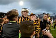 13 August 2016; TJ Reid of Kilkenny, who scores two late frees, is congratulated by supporters after the GAA Hurling All-Ireland Senior Championship Semi-Final Replay game between Kilkenny and Waterford at Semple Stadium in Thurles, Co Tipperary. Photo by Piaras Ó Mídheach/Sportsfile