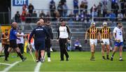 13 August 2016; Both Kilkenny officials, including manager Brian Cody, and Waterford officials, including manager Derek McGrath, appear to have a difference of opinion during the GAA Hurling All-Ireland Senior Championship Semi-Final Replay game between Kilkenny and Waterford at Semple Stadium in Thurles, Co Tipperary. Photo by Ray McManus/Sportsfile