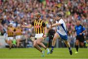 13 August 2016; Eóin Larkin of Kilkenny in action against Kevin Moran of Waterford during the GAA Hurling All-Ireland Senior Championship Semi-Final Replay game between Kilkenny and Waterford at Semple Stadium in Thurles, Co Tipperary. Photo by Daire Brennan/Sportsfile