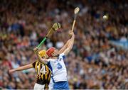 13 August 2016; Tadhg de Búrca of Waterford in action against Colin Fennelly of Kilkenny during the GAA Hurling All-Ireland Senior Championship Semi-Final Replay game between Kilkenny and Waterford at Semple Stadium in Thurles, Co Tipperary. Photo by Daire Brennan/Sportsfile