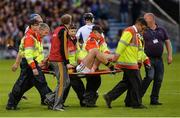 13 August 2016; Michael Fennelly of Kilkenny leaves the field on a stretcher after picking up an injury during the GAA Hurling All-Ireland Senior Championship Semi-Final Replay game between Kilkenny and Waterford at Semple Stadium in Thurles, Co Tipperary. Photo by Piaras Ó Mídheach/Sportsfile