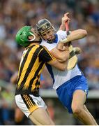 13 August 2016; Maurice Shanahan of Waterford in action against Joey Holden of Kilkenny during the GAA Hurling All-Ireland Senior Championship Semi-Final Replay game between Kilkenny and Waterford at Semple Stadium in Thurles, Co Tipperary. Photo by Daire Brennan/Sportsfile