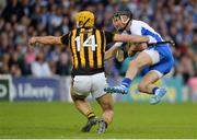13 August 2016; Colin Fennelly of Kilkenny in action against Barry Coughlan of Waterford during the GAA Hurling All-Ireland Senior Championship Semi-Final Replay game between Kilkenny and Waterford at Semple Stadium in Thurles, Co Tipperary. Photo by Piaras Ó Mídheach/Sportsfile
