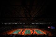 13 August 2016; A general view of the badminton arena during the 2016 Rio Summer Olympic Games in Rio de Janeiro, Brazil. Photo by Ramsey Cardy/Sportsfile