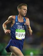 13 August 2016; Galen Rupp of USA competes in the Men's 10000m Final in the Olympic Stadium, Maracanã, during the 2016 Rio Summer Olympic Games in Rio de Janeiro, Brazil. Photo by Brendan Moran/Sportsfile