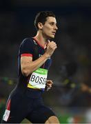 13 August 2016; Pierre-Ambroise Bosse of France competes in semi-final 1 of the Men's 800m in the Olympic Stadium, Maracanã, during the 2016 Rio Summer Olympic Games in Rio de Janeiro, Brazil. Photo by Brendan Moran/Sportsfile