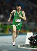 13 August 2016; Mark English of Ireland in action during the semi-finals of the Men's 800m in the Olympic Stadium, Maracanã, during the 2016 Rio Summer Olympic Games in Rio de Janeiro, Brazil. Photo by Brendan Moran/Sportsfile