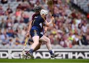 14 August 2016; Ciarán Barrett of Tipperary in action against Jack Canning of Galway during the Electric Ireland GAA Hurling All-Ireland Minor Championship Semi-Final game between Galway and Tipperary at Croke Park, Dublin. Photo by Piaras Ó Mídheach/Sportsfile