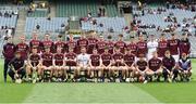 14 August 2016; The Galway squad before he Electric Ireland GAA Hurling All-Ireland Minor Championship Semi-Final game between Galway and Tipperary at Croke Park, Dublin. Photo by David Maher/Sportsfile