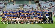 14 August 2016; Tipperary minor team during the Electric Ireland GAA Hurling All-Ireland Minor Championship Semi-Final game between Galway and Tipperary at Croke Park, Dublin. Photo by David Maher/Sportsfile