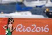 14 August 2016; Fionnuala McCormack of Ireland competes during the Women's Marathon during the 2016 Rio Summer Olympic Games in Rio de Janeiro, Brazil. Photo by Stephen McCarthy/Sportsfile