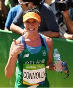 14 August 2016; Breege Connolly of Ireland after finishing the Women's Marathon during the 2016 Rio Summer Olympic Games in Rio de Janeiro, Brazil. Photo by Stephen McCarthy/Sportsfile