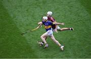 14 August 2016; Michael Cahill of Tipperary in action against Jason Flynn of Galway during the GAA Hurling All-Ireland Senior Championship Semi-Final game between Galway and Tipperary at Croke Park, Dublin. Photo by Daire Brennan/Sportsfile