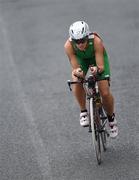 14 August 2016; Sinéad Hartnett of Ireland during the Dublin Ironman 70.3 competition at Dun Laoghoire pier, Dublin. Photo by David Fitzgerald/Sportsfile