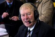30 October 2010; RTÉ match commentator Micheál Ó Muircheartaigh after the game. Irish Daily Mail International Rules Series 2nd Test, Ireland v Australia, Croke Park, Dublin. Picture credit: Ray McManus / SPORTSFILE